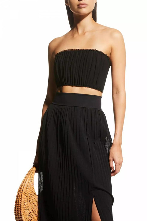 Shan Mia Mesh bandeau top